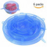Durable Food Storage Silicone Covers for Bowl 6 Sizes to Meet Most Containers