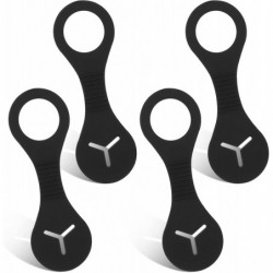 Silicone Poop Bag Holder for Dog Waste Bags, Puppy Waste Bag Dog Leash Waste Bag Holder Bike Accessories Holder (4 [...]