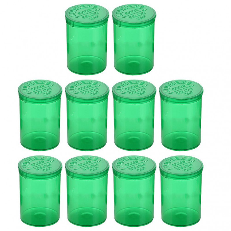 30pcs Empty Pill Bottles Outdoor Portable Plastic Sealed Pill Cans Containers (Random Color)