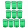 30pcs Empty Pill Bottles Outdoor Portable Plastic Sealed Pill Cans Containers (Random Color)