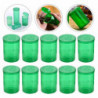 30pcs Empty Pill Bottles Outdoor Portable Plastic Sealed Pill Cans Containers (Random Color)