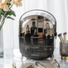 Cosmetic & Skincare Jewelry Dust-Proof Organizer Box, Bedroom Storage Transparent Black