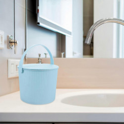 Versatile Storage Bucket Daily Sundries Storage Box with Lid Household Small Stool Versatile Storage Bucket Daily Sundries Storage Box with Lid Household Small Stool