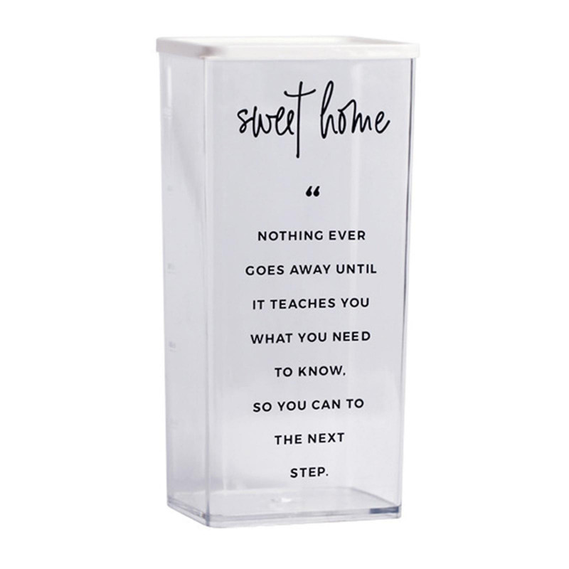 Boîte de rangement avec couvercle en plastique transparent frais gardant air-hermétique boîte de stockage pot pour [...]