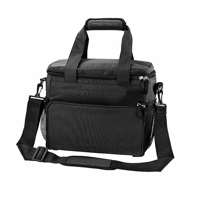 Wabjtam Dog Travel Bag Accessories Supplies Organizer 5-piece Set With Shoulder Strap | 2 Lined Pet Food Containers, 2