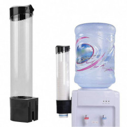 Distributeur de gobelets en papier anti-poussière Distributeur en plastique 60 tasses Conteneur pratique étanche TY Distributeur de gobelets en papier anti-poussière Distributeur en plastique 60 tasses Conteneur pratique étanche TY