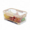 Fruit Box Large Capacity Food Storage Box Portable Handle Design Fruit Container for Camping Picnics