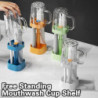 Mouthwash Cup With Storage-base Smooth Mouth Adjustable Height Handle Design Moisture-proof Mouthwash Cup Set [...]