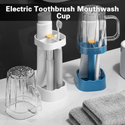 Mouthwash Cup With Storage-base Smooth Mouth Adjustable Height Handle Design Moisture-proof Mouthwash Cup Set [...]