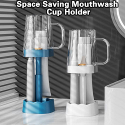 Mouthwash Cup With Storage-base Smooth Mouth Adjustable Height Handle Design Moisture-proof Mouthwash Cup Set [...]