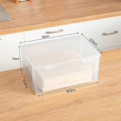 Noodle Storage Box Large Capacity Buckle Fixing Good Sealing Leak-proof Easy to Clean Pasta Container Noodle Storage Box Large Capacity Buckle Fixing Good Sealing Leak-proof Easy to Clean Pasta Container