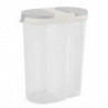 Large Capacity Food Canister Space-saving PP Durable Cereal Grain Storage Jar Kitchen Tools