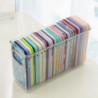 Storage Box Large Capacity Transparent Desktop Mobile Phone Case Container Household Supplies KAESI