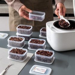 Refrigerator Food Container Sealed Lid Large Capacity Oven Safe Fresh-keeping Transparent Storage Box Food Grade [...]