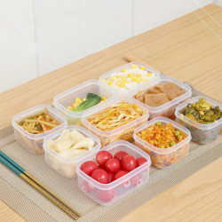 Refrigerator Food Container Sealed Lid Large Capacity Oven Safe Fresh-keeping Transparent Storage Box Food Grade [...]