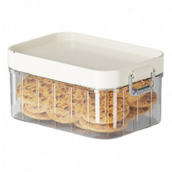 Kitchen Sealed Storage Jar Good Sealing Transparent Thick Leakproof Stackable Dustproof Moisture-proof Rice Cereal [...]