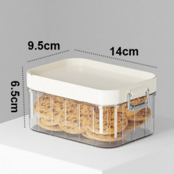 Kitchen Sealed Storage Jar Good Sealing Transparent Thick Leakproof Stackable Dustproof Moisture-proof Rice Cereal [...]