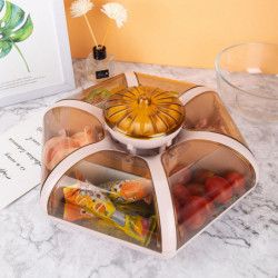 Food Storage Box Dust-proof Moisture Proof White 7-Compartment Food Storage Tray for Home KAESI Food Storage Box Dust-proof Moisture Proof White 7-Compartment Food Storage Tray for Home KAESI