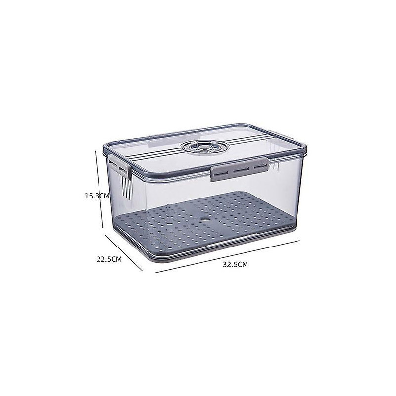 Food Fresh Container Time Recording Food Storage Fresh-keeping Organizer Box For Fruits Breads Food Fresh Container Time Recording Food Storage Fresh-keeping Organizer Box For Fruits Breads