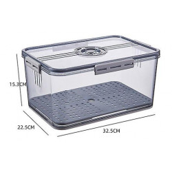 Food Fresh Container Time Recording Food Storage Fresh-keeping Organizer Box For Fruits Breads Food Fresh Container Time Recording Food Storage Fresh-keeping Organizer Box For Fruits Breads