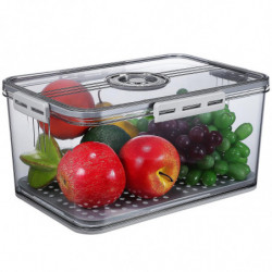 Food Fresh Container Time Recording Food Storage Fresh-keeping Organizer Box For Fruits Breads Food Fresh Container Time Recording Food Storage Fresh-keeping Organizer Box For Fruits Breads