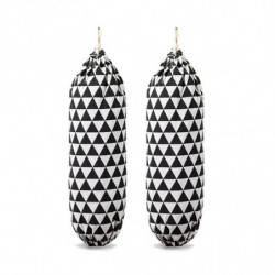 Plastic Bag Holder, Foldable Washable Grocery Bag Dispenser Recycling Shopping Bag Organizer Grocer