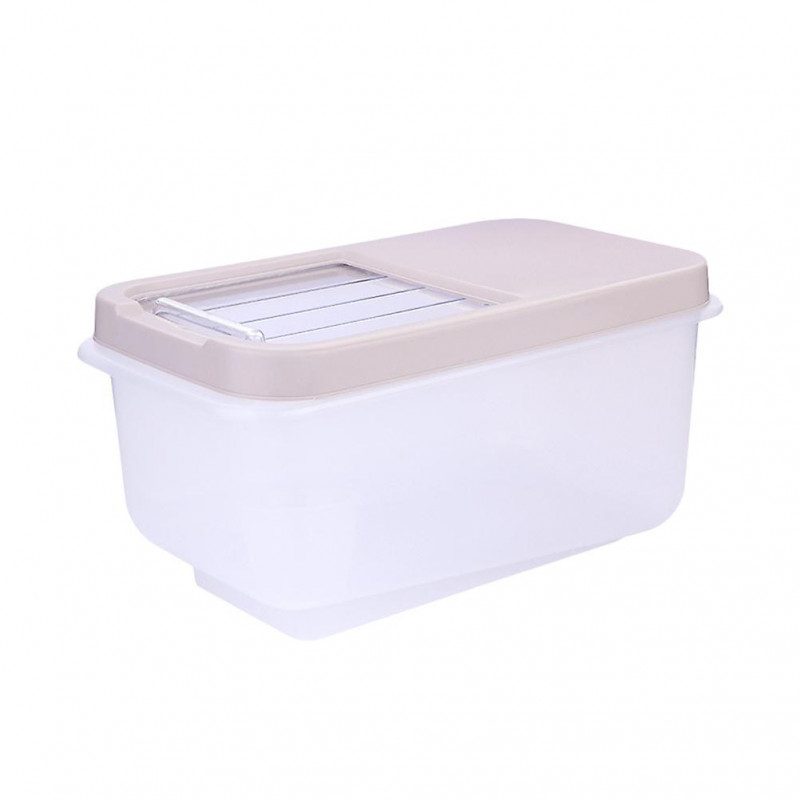 Household Sealed Insect-proof Rice Bucket Storage Box Plastic Moisture-proof Rice Cylinder 10kg Kitchen Thick [...]