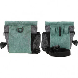 Dog Treat Pouch, Portable Dog Treat Bag For Training Dog, Dog Treat Pouch With Magnet, With Adjustable Waist Belt