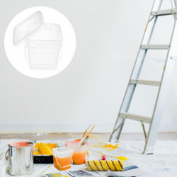 Plastic Storage Bucket Multi-functional Paint Pail Paint Container Food-grade Reusable Ice Cream Bucket