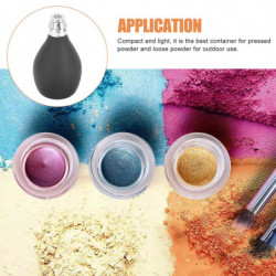 1pc Portable Travel Powder Container Manual Duster Baby Powder Storage Balls