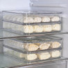 Household Timing Dumpling Box Large Capacity Food Fresh-keeping Box For Kitchen