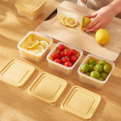 Kitchen Plastic Food Container Durable Food Storage Box Saving Your Time And Money