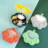 BoSaiD 1 Set Seasoning Box Large Capacity Classify Storing Plastic Cat Paw Shape 5 Grids Condiment
