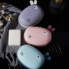 Cartoon Rabbit Soap Box With Lid Waterproof Moisture Proof Sponge Holder