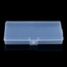 5×Rectangular Plastic Transparent With Lid Storage Box Collection Container Case