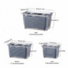 Refrigerator Food For Fresh Keeping Containers Durable Large Capacity Organizer