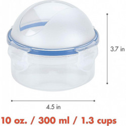 Convenient Food Storage Lids - Bpa Free Airtight Containers