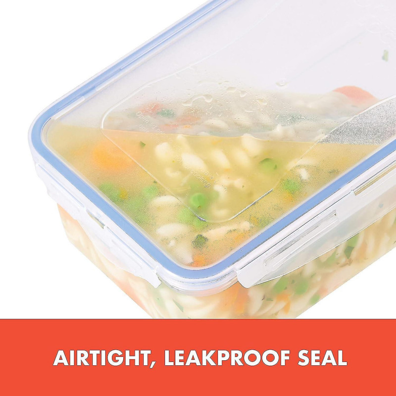 Convenient Food Storage Lids - Bpa Free Airtight Containers