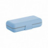 Mini Medicine Storage Box With Button Moistureproof Durable Medicine Storage Case For Journey