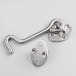 Boucle de porte en acier Stainelss avec pouponsable durable facile à utiliser Boucle de porte en acier Stainelss avec pouponsable durable facile à utiliser