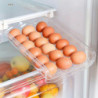 Hanging Eggs Storage Box Rack Automatic Egg-rolling Transparent Fresh-keeping Drawer