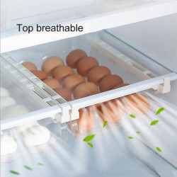 Hanging Eggs Storage Box Rack Automatic Egg-rolling Transparent Fresh-keeping Drawer Hanging Eggs Storage Box Rack Automatic Egg-rolling Transparent Fresh-keeping Drawer
