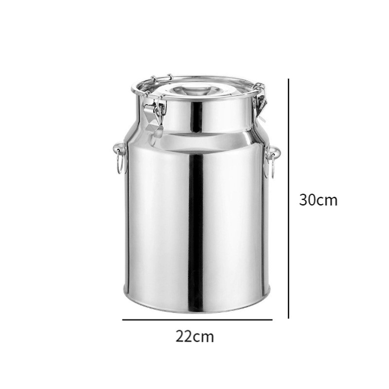 Sealed Bucket with Lid Portable Brine Bucket Storage Jar for Hotel Home Nuts 11L