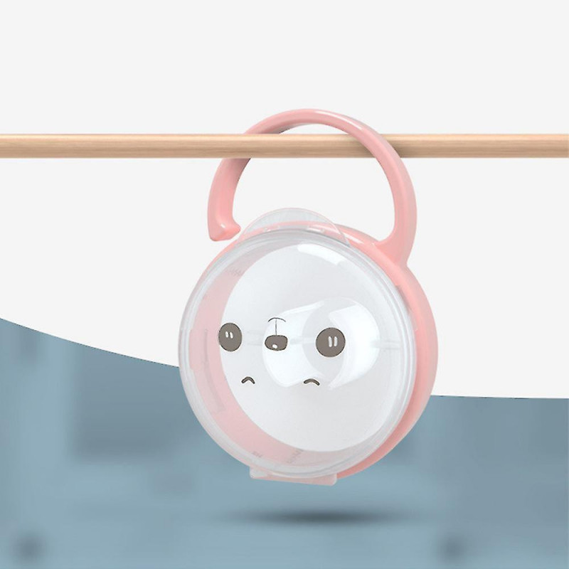 Portable Plastic Pacifier Box Storage Box Dustproof Transparent Container