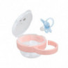 Portable Plastic Pacifier Box Storage Box Dustproof Transparent Container