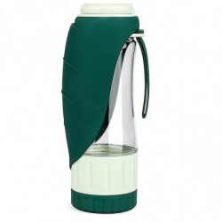 Dog Water Bottle, Portable Dog Pet Water Dispenser With Drinking Cup And Food Container Leak Proof Dog Water Bottle, Portable Dog Pet Water Dispenser With Drinking Cup And Food Container Leak Proof