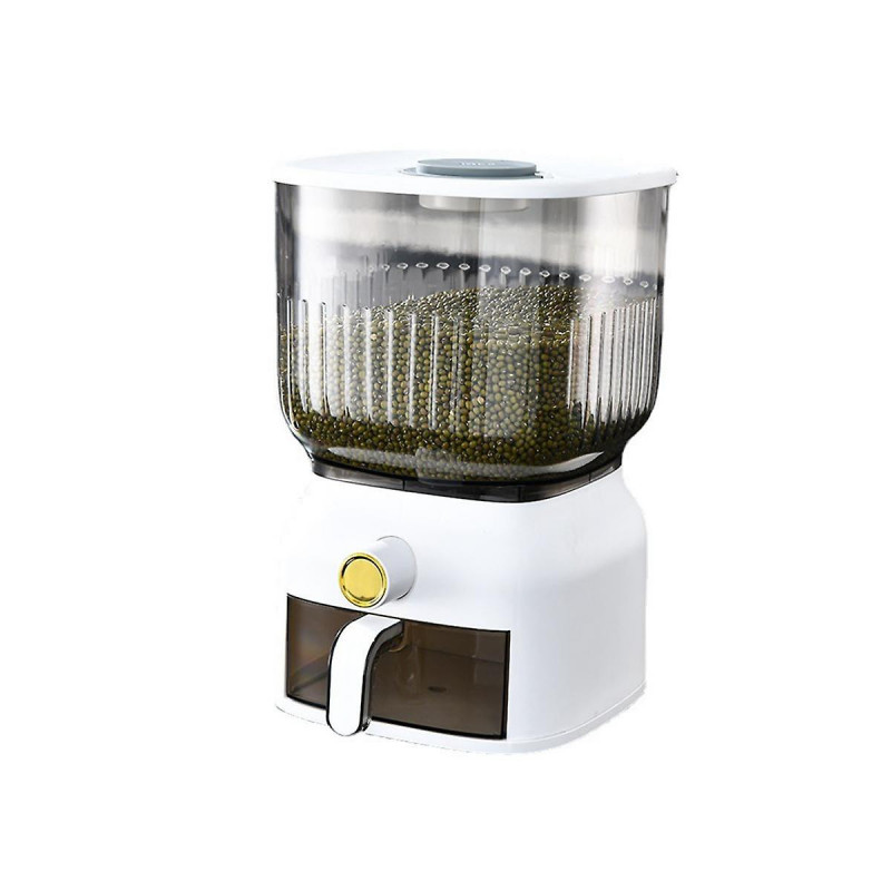 10kg Cuisine Nano Bucket Insect-proof Humidité-proof Scellé Rice Bucket Grain Pet Food Storage Cont