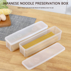 Household Noodle Translucent Box Airtight Spaghetti Box Kitchen Food Fruit Container Household Noodle Translucent Box Airtight Spaghetti Box Kitchen Food Fruit Container