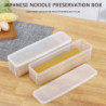 Household Noodle Translucent Box Airtight Spaghetti Box Kitchen Food Fruit Container
