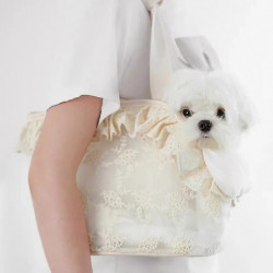 Puppy Carrier Dog Walking Bags Portable Outgoing Dog Bag Pet Mesh Breathable One Shoulder Backpack Products